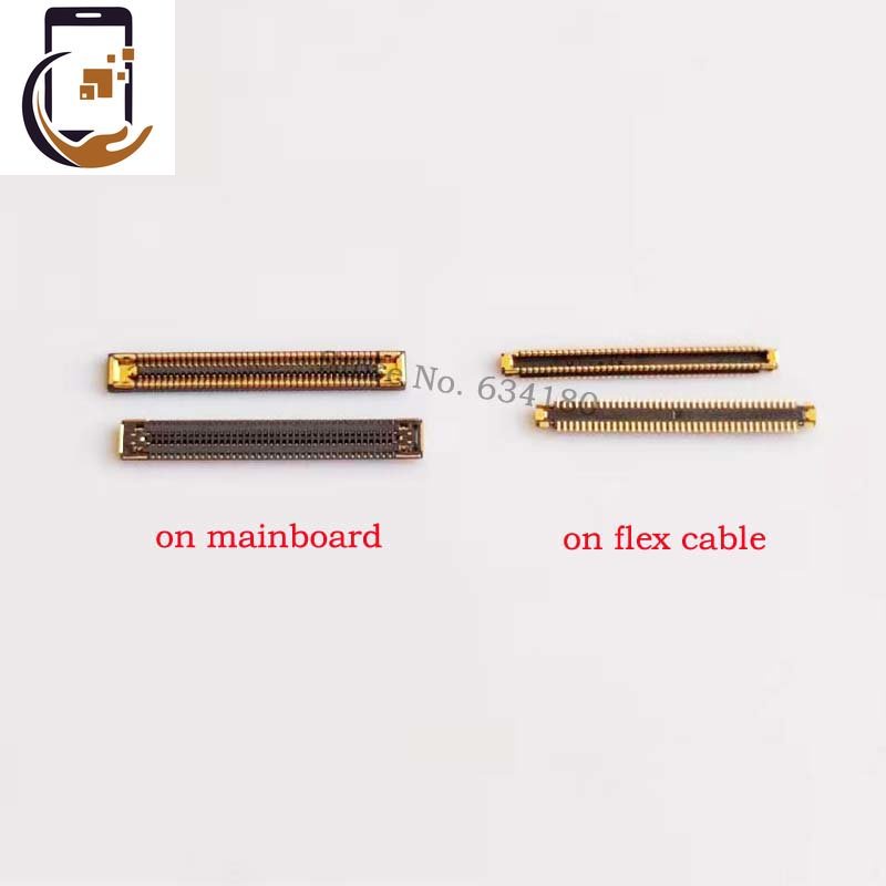 SAMSUNG 2PCSสําหรับSamsung Galaxy A02 A022 A022F A022F/DSจอแสดงผลLCD FPC Connector Contactบนบอร์ด/Fl