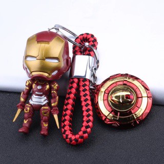 🔥ใช้OUTL128 ลดอีก 200บาท🔥Hammer Keychains Marvel Movie The Avengers 2 Thor Hammer Key Rings