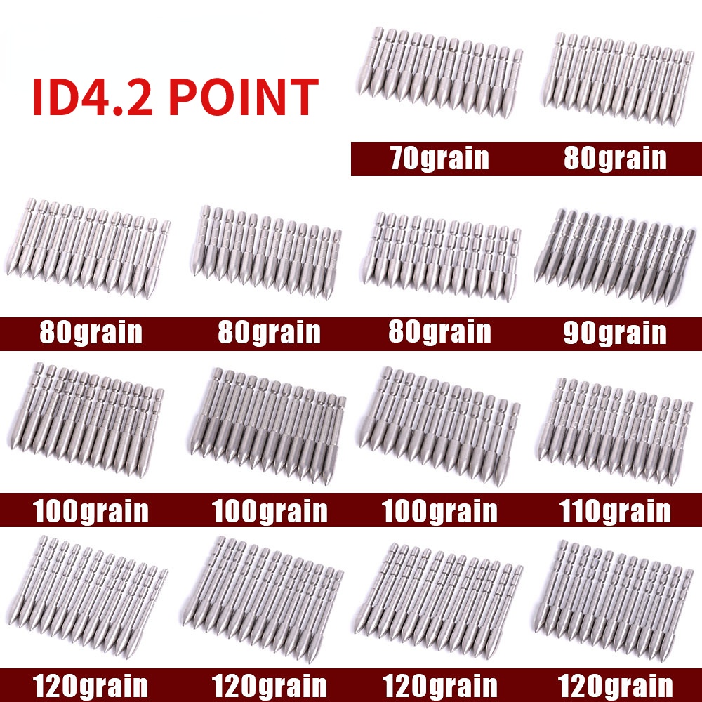 12ชิ้น รหัส4.2มิลลิเมตร ทําเอง 70 80 90 100 110 120เม็ดสแตนเลสกระสุนจุดเคล็ดลับลูกศรหัว ราคา ถูกที่สุด ดีลบีเคเค รูปภาพหลัก