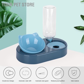 Your Pet Store ชามใส่อาหารอัตโนมัติ สําหรับสัตว์เลี้ยง แมว