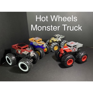 Hot Wheels Monster Truck บิ๊กฟุต ล้อยาง  ขนาด 1/64 รถนอกแพ็ค สภาพดี (4)