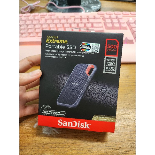 SanDisk Extreme Portable SSD 500gb