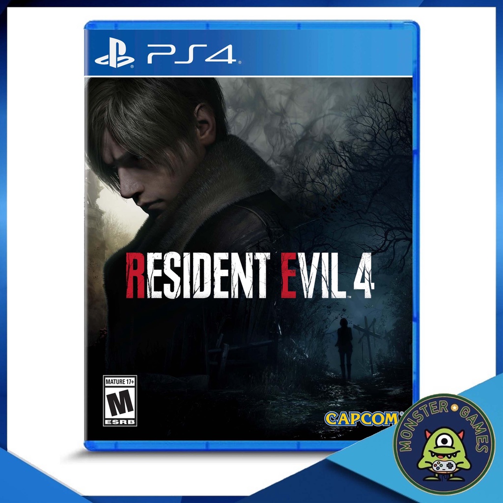 Resident Evil 4 Remake Ps4 Game แผ่นแท้มือ1!! (Resident Evil 4 Ps4)(Biohazard 4 Ps4)(Resident 4 Ps4)