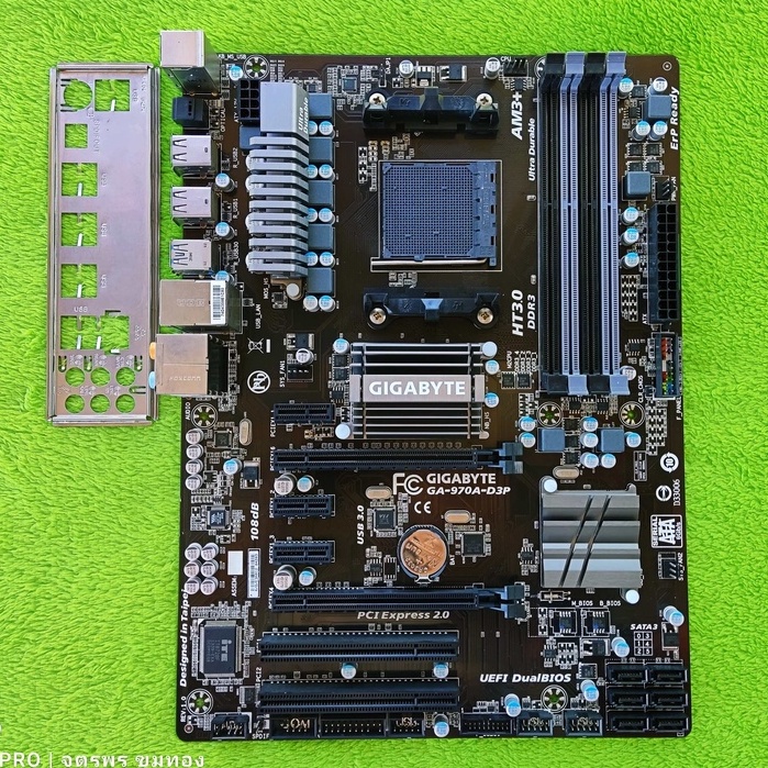 🎉Gigabyte GA-970A-D3p Am3+ (รองรับถึงFX8370)🎉เมนบอร์ดมือสอง
