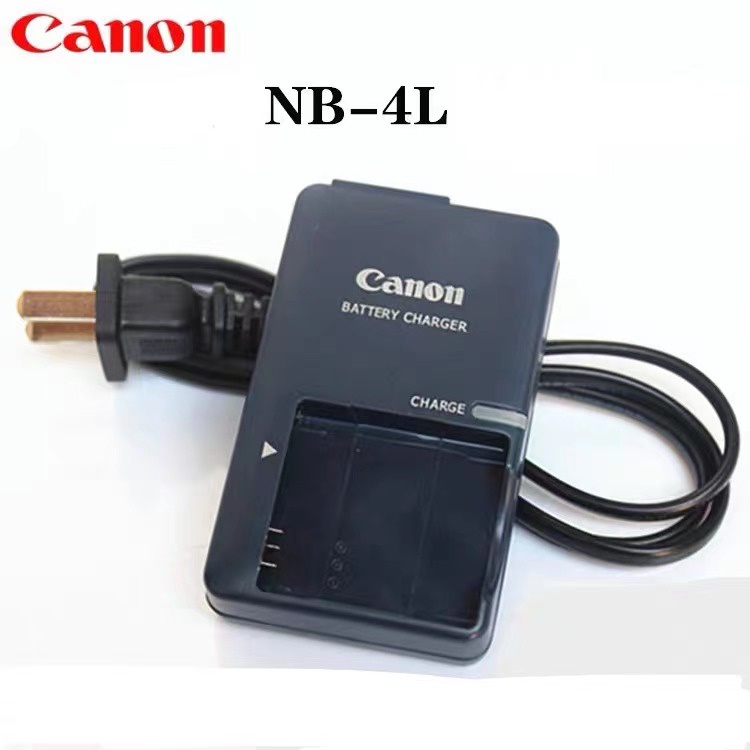 ที่ชาร์จแบตเตอรี่ canon CB-2LVE สําหรับ canon NB-4L canon IXUS 80IS IXUS 75 IXUS 70 IXUS 65 IXUS 60