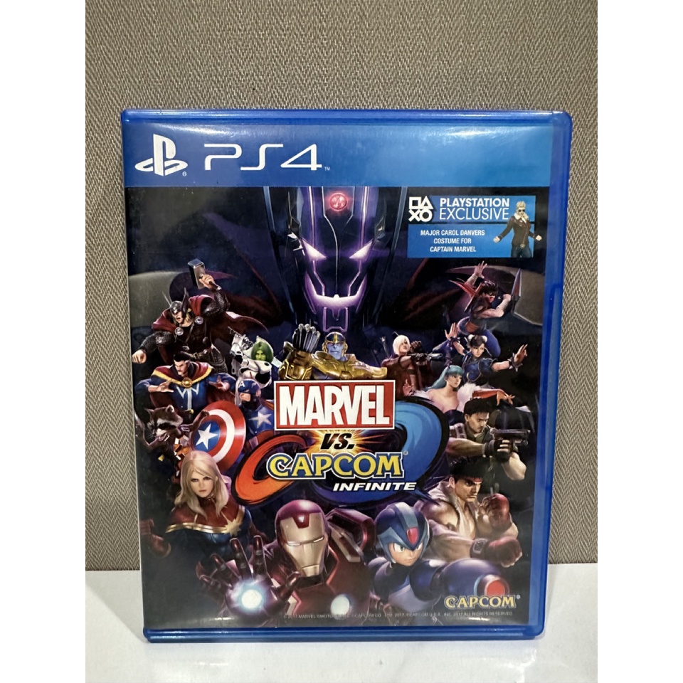 PS4 แผ่นเกมส์มือ 2 Marvel VS Capcom Infinite โซน 3 (Z3)
