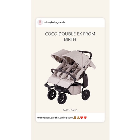 Air Buggy coco duble🧸🧸