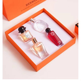 Hermes Twilly d’Hermès / Eau des Merveilles/ Jour dHermes/ Eau de Rhubarbe Ecarlate น้ำหอมมินิ เซตน้ำหอม 7.5ml 4pcs/set