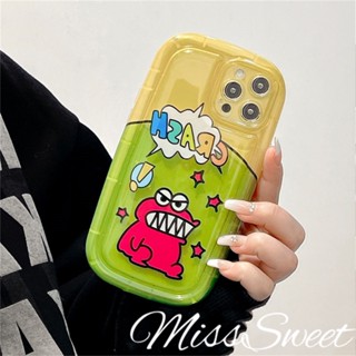 เคสป้องกันโทรศัพท์มือถือ TPU แบบนิ่ม ลาย Angry Monster สําหรับ iPhone 15 14 13 12 11 Pro Max X XR Xs Max 8 7 6 6s Plus SE 2020