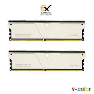 แรมพีซี 32GB (16GBx2) DDR4 3600 MHz v-color SKYWALKER PLUS (NON RGB)