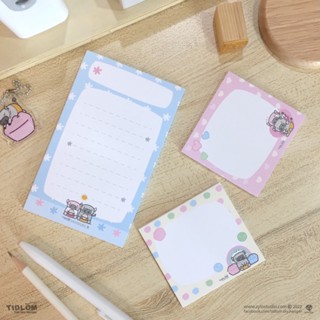 กระดาษโน๊ต ติดลมพาสเทล Tidlom Pastel Notepad