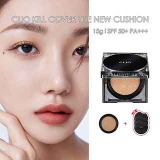 [ Clio ] Kill Cover The New Founwear คุชชั่น [คุชชั่น 15 กรัม + รีฟิล + พัฟ 3 ชิ้น] SFP 50+ PA+++ / 2022 OLIVE YOUNG AWARD NO1