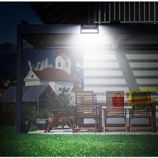 (1pcs)2023 NEW solar light Sensor 378 LED 3โหมด มีเซ็นเซอร์ 2 ตัว ขนาดใหญ่
