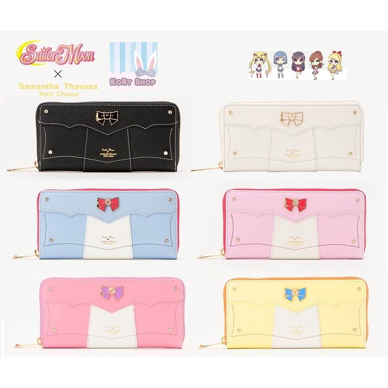 (รุ่นใหม่) กระเป๋าสตางค์ sailormoon ใบยาว sailor moon เซเลอร์มูน น่ารัก สาวน้อยเวทมนตร์ กระเป๋าเงิน 