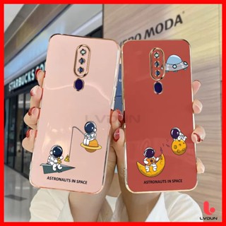 เคส OPPO F11 Pro F11 A9 2020 A5 2020 Reno 2F Reno 2 Reno7Z 5G Reno8Z 5G A77S A57 2022 Astronaut Soft Case 2B-XQ