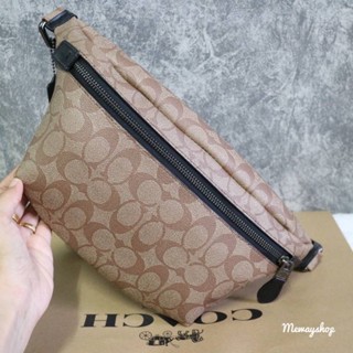 COACH (C1411) GRADE BELT BAG IN SIGNATURE CANVAS กระเป๋าคาดอก