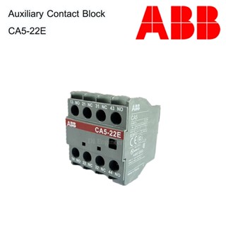 Auxiliary Contact Block แม็กเนติกส์ CA5-22E ยี่ห้อABB