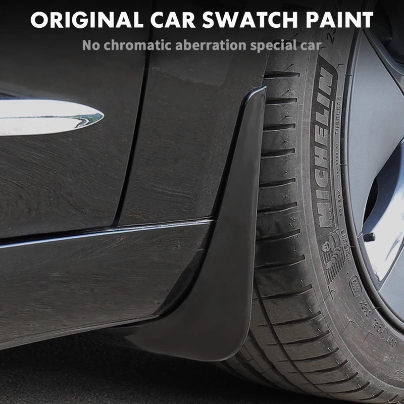 บังโคลนรถยนต์ Tesla Model 3/Y mudgards บังโคลนหน้า บังโคลนหลัง ของแต่งรถEV ของแต่งรถไฟฟ้า - รูปที่ 3