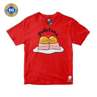 Gudetama เสื้อยืด ผ้าฝ้าย พิมพ์ลาย UNISEX COTTUN สําหรับเด็ก (ฟรีชื่อ)