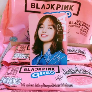 คุกกี้โอริโอ้ล็อตใหม่✨OREO Blackpink ลุ้นสุ่ม Photo card BlackPink❤️❤️