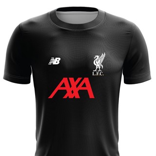 เสื้อยืด ลายโลโก้ Liverpool FC แบบแห้งเร็ว ไซซ์ XS - 7XL (NB AXA Big Logo)