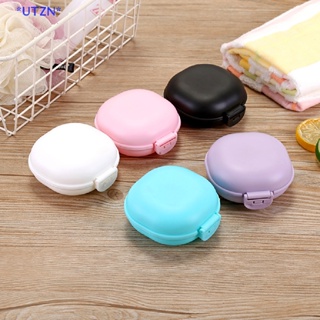 UTZN&gt; Bathroom Dish Plate Case Home Shower Travel Hiking Holder Container Soap Box new