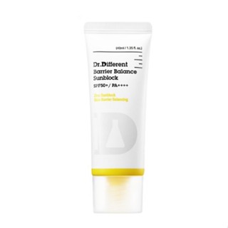 ✨ของขวัญฟรี★ตัวอย่างฟรี✨[Dr.Different] Barrier Balance Sunblock 40m