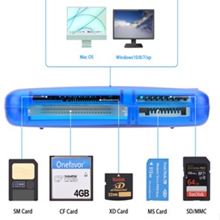 การ์ดรีด​เดอร์​ (Card​ Reader)all in 1 SM/CF/SD/MS/CD