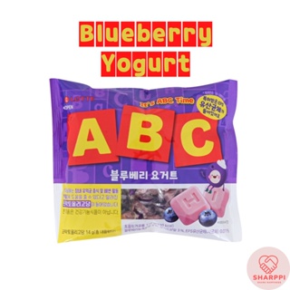 [ขนมขบเคี้ยวเกาหลีใหม่] Abc ช็อกโกแลตบลูเบอร์รี่ โยเกิร์ต 72 กรัม