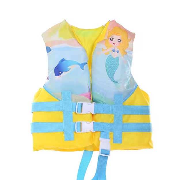 ชูชีพเสื้อกั๊ก ไซส์ S-L สำหรับเด็กมีที่ล็อคใต้ขาและด้ายหน้า เนื้อโฟม พร้อมส่ง - รูปที่ 3