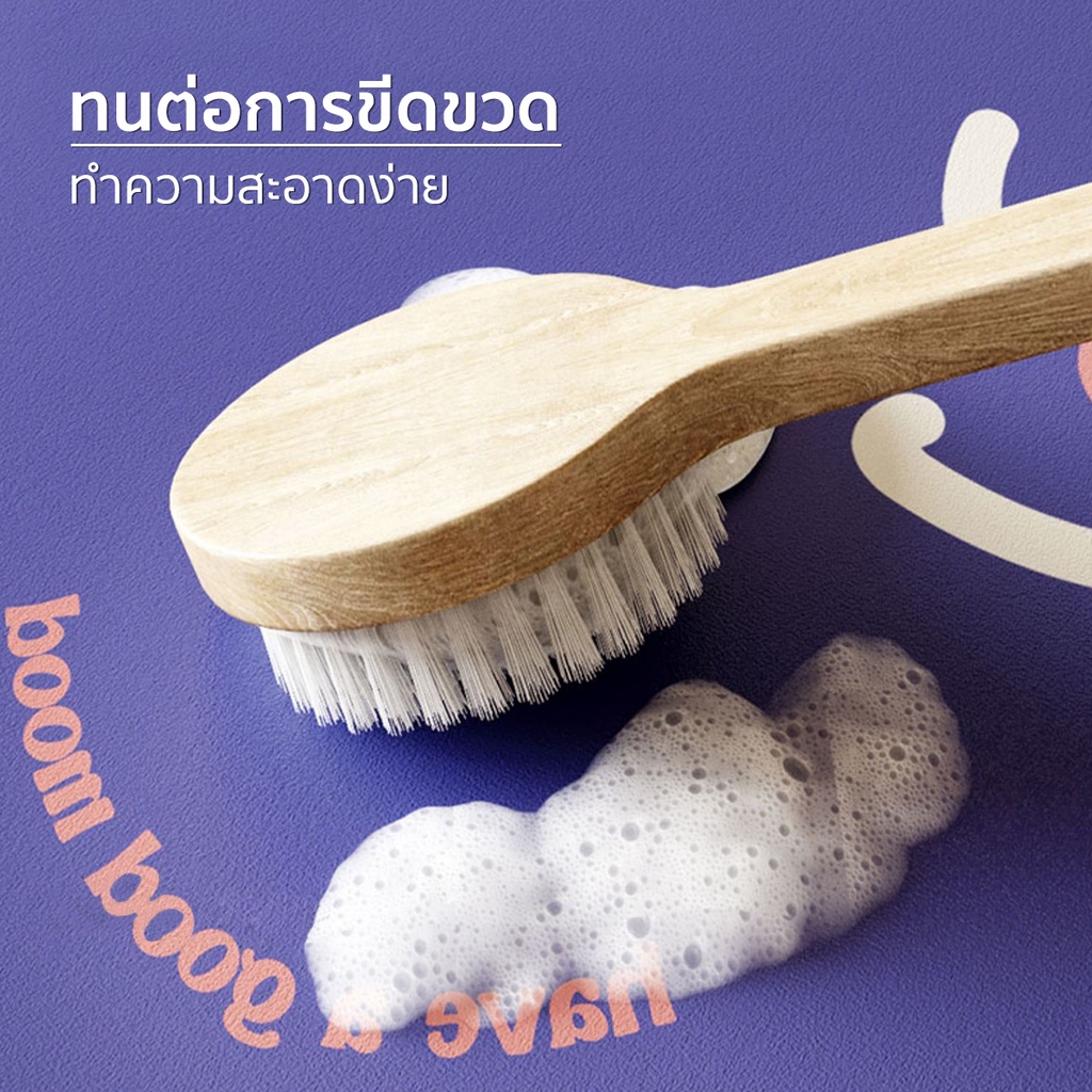 🏷️[Home]💧พรมเช็ดเท้า แผ่นดูดซับโคลนไดอะตอม พรมห้องน้ำ พรมเช็ดเท้าหนัง PU-แห้งง่าย ไดอะตอมไมต์ ดูดน้ำดี พรมกันลื่น รูปที่ 3