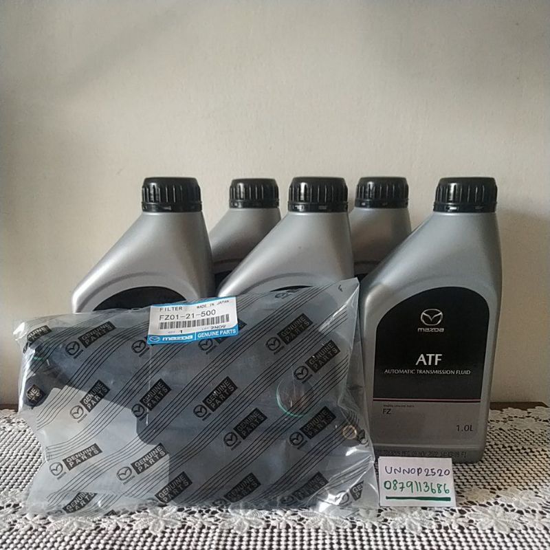 น้ำมันเกียร์มาสด้าATF FZ+กรองเกียร์มาสด้า2,3สกายดีเซล,CX3,CX5,CX8,CX30