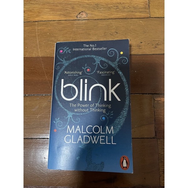 Blink by Malcolm Gladwell