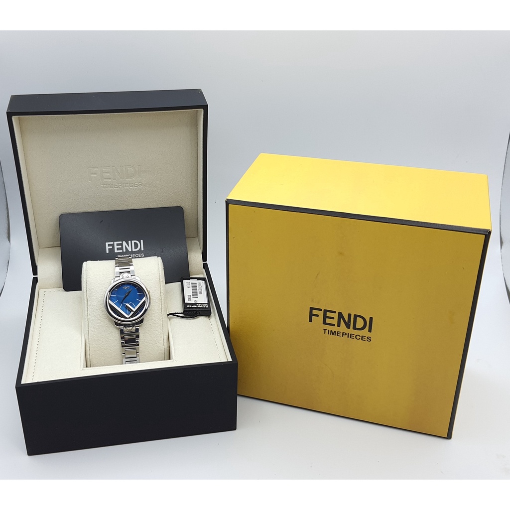 นาฬิกา FENDI WOMEN'S FD-F711023000 RUNAWAY 27 MM SWISS QUARTZ พร้อมกล่อง (ใหม่มีตำหนิ)