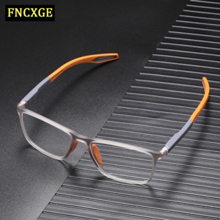 FNCXGE แว่นตาสายตาสั้น 0.0 ถึง -6.0 ป้องกันรังสี แว่นตากรองแสง ผู้หญิง ผู้ชาย แฟชั่น ป้องกันแสงสีฟ้า สําหรับนักเรียน กรองแสงคอม ป้องกันความเมื่อยล้า แว่นทรงเหลี่ยม