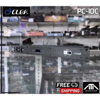 CLEF PC10C เครื่องกรองสัญญาณกระแสไฟ Clef Audio PC-10C เครื่องกรองสัญญาณกระแสไฟ 10 ช่อง