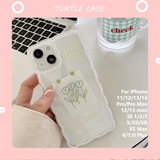 [พร้อมส่ง] ใหม่ เคสซิลิโคน ลายคลื่น ขนาดใหญ่ สําหรับ iPhone 14 13 12 11 promax XS XR xsmax se2020 6 7 8plus mini