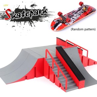 Shehave Fingerboard Ramp ของเล่นสเก็ตบอร์ดนิ้ว ABS ถอดออกได้ หลายฉาก 2023 สําหรับเด็ก