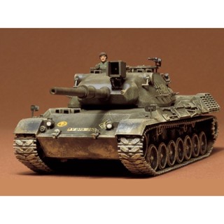 [ชุดโมเดลสเกลประกอบเอง] TAMIYA 35064 1/35 WEST GER. LEOPARD โมเดลทามิย่าแท้ model