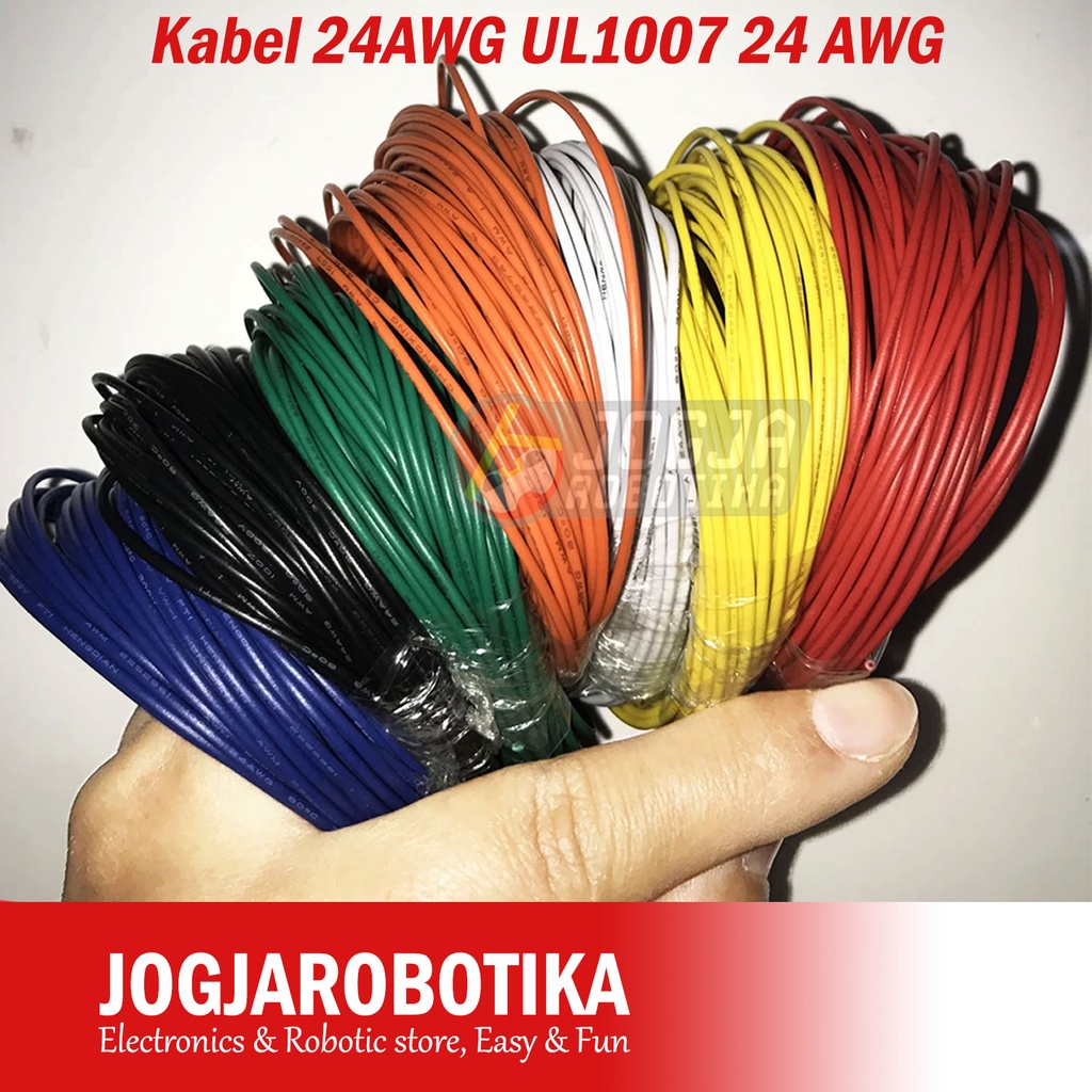 สาย 24AWG UL1007 24 AWG อิเล็กทรอนิกส์ PVC ฉนวนสายไฟ AWG 24 UL 1007