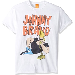 Adult Cartoon Network T-Shirt Men Johnny Bravo T-Shirt