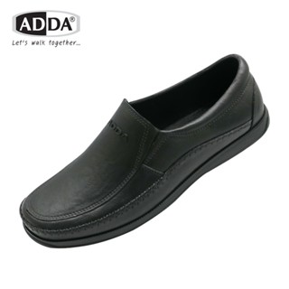 ADDA รุ่น 17601 รองเท้าสวมคัทชูยาง รุ่นใหม่สีดำ สินค้าคุณภาพดี สวยใส่นุ่มสบายเท้ามากๆ รองเท้าแบบสวมสำหรับผู้ชาย