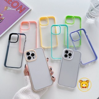 3 In 1 เคสโทรศัพท์ ซิลิโคนนุ่ม ใส กันกระแทก สีแคนดี้ เรียบง่าย สําหรับ OPPO A17 A17K A16K A16E A57 A77 A77S 4G 5G 2022 A76 A96 Reno 6 4G