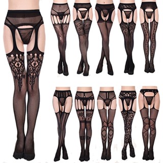 [B_398] Sexy Pantyhose Enchanting Waist Breathable Seamless Long Lace Stocking Women Socks