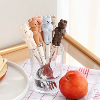 ( พร้อมส่ง ) DONATDONAT Cutlery Set ชุดช้อน/ส้อม พร้อมกล่องเก็บ