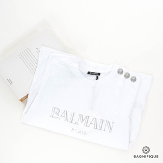 NEW BALMAINT-SHIRT 36 WHITE NYLON SHW