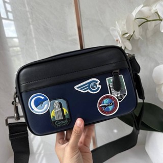 COACH F72947 GRAHAM CROSSBODY WITH TRAVEL PATCHES