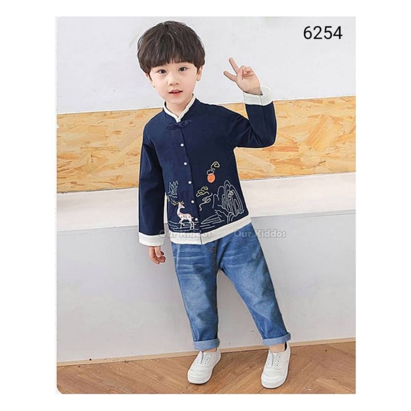 ชุดกี่เพ้ากวางโคโกะกองทัพเรือ 6254