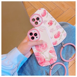สายคล้องมือถือ ซิลิโคนนุ่ม ป้องกันการสูญหาย เชือกวงกลมเส้นเล็ก ใส่เคสได้ทุกรุ่น แขวนข้อมือได้ สายคล้องมือถือข้อมือ