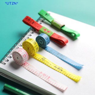 UTZN&gt; 1.5m Body Measuring Ruler Sewing Tailor Tape Measure Mini Soft Flat Ruler new